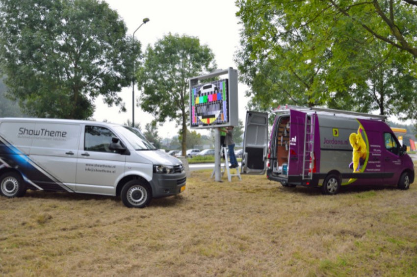 Project:  Boxmeer LED billboards